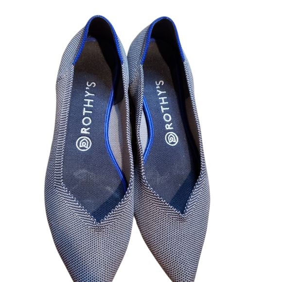 Rothy's Grey Slip On Shoes 9.5 - Picture 7 of 8